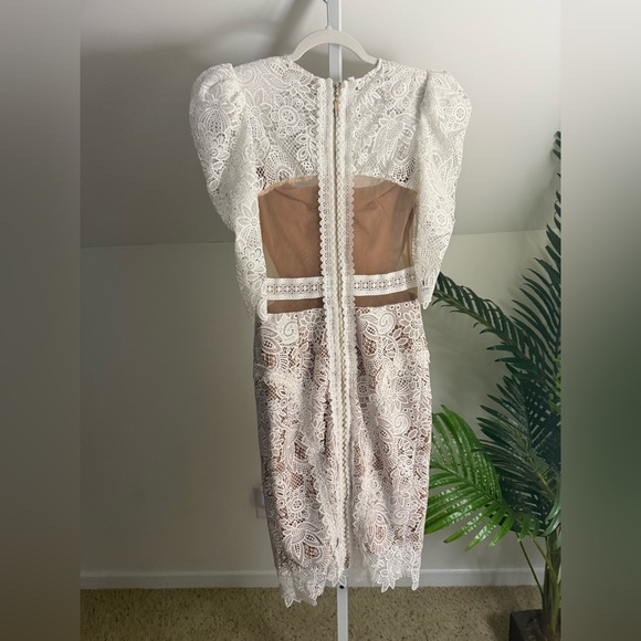 BRONX & BANCO Madeleine Lace Dress - White - Picture 6 of 8